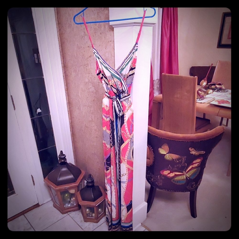 Multi-Color Maxi Dress